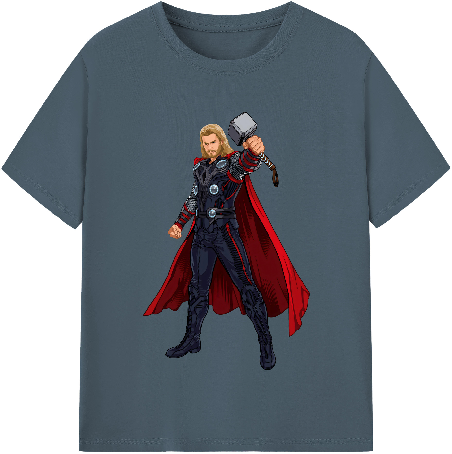 （画像用） アベンジャーズ The Avengers 綿100％半袖Tシャツ（フロントプリント）